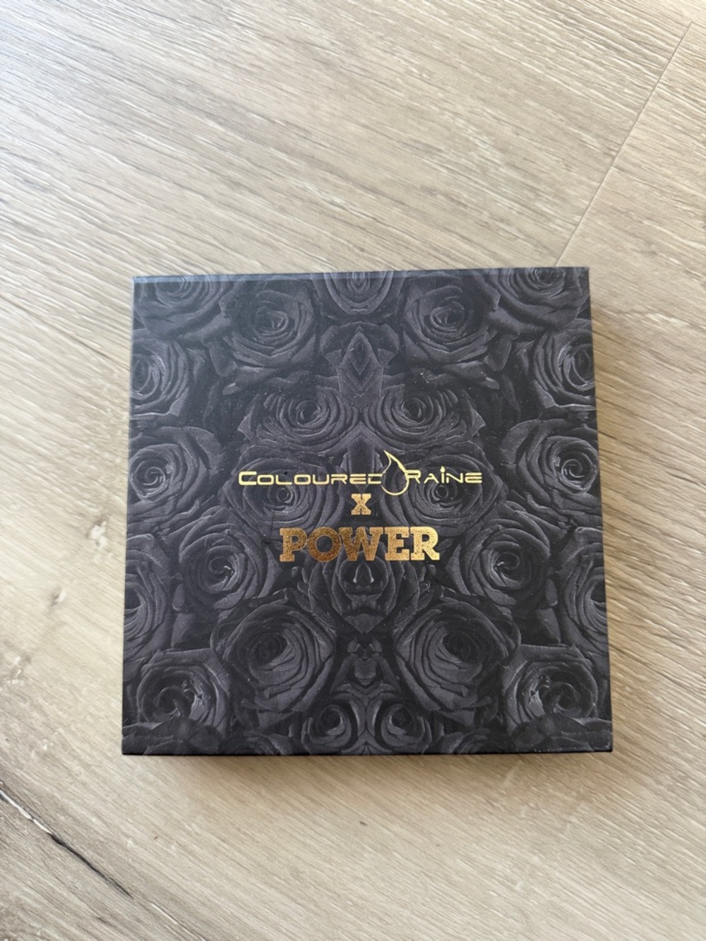 Coloured Raine x Power Eyeshadow Palette - Black & Gold Box